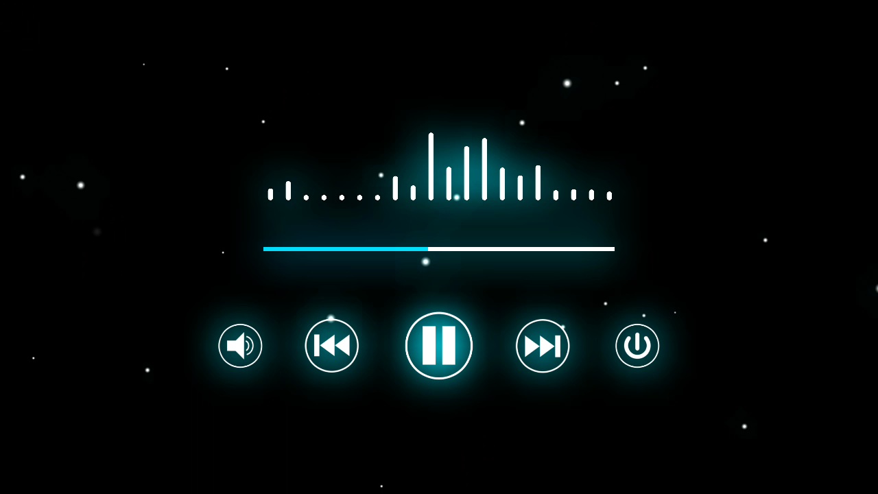 Music Spectrum With Player Icon Kinemaster Effect for Android Video Edits - Tech-Deoli
