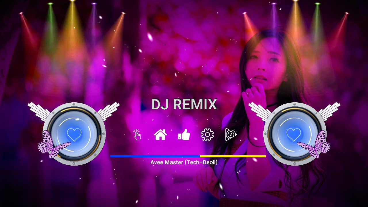 Mirror Speaker Avee Player Dj Template Visualizer for Android - Tech-Deoli
