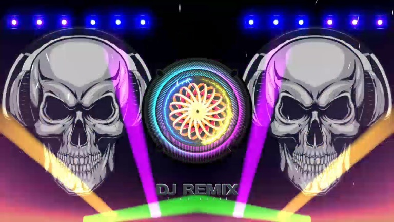 Hard Bass Competition Dj Remix Avee Player Template Skull Visualizer Template  Download  2023