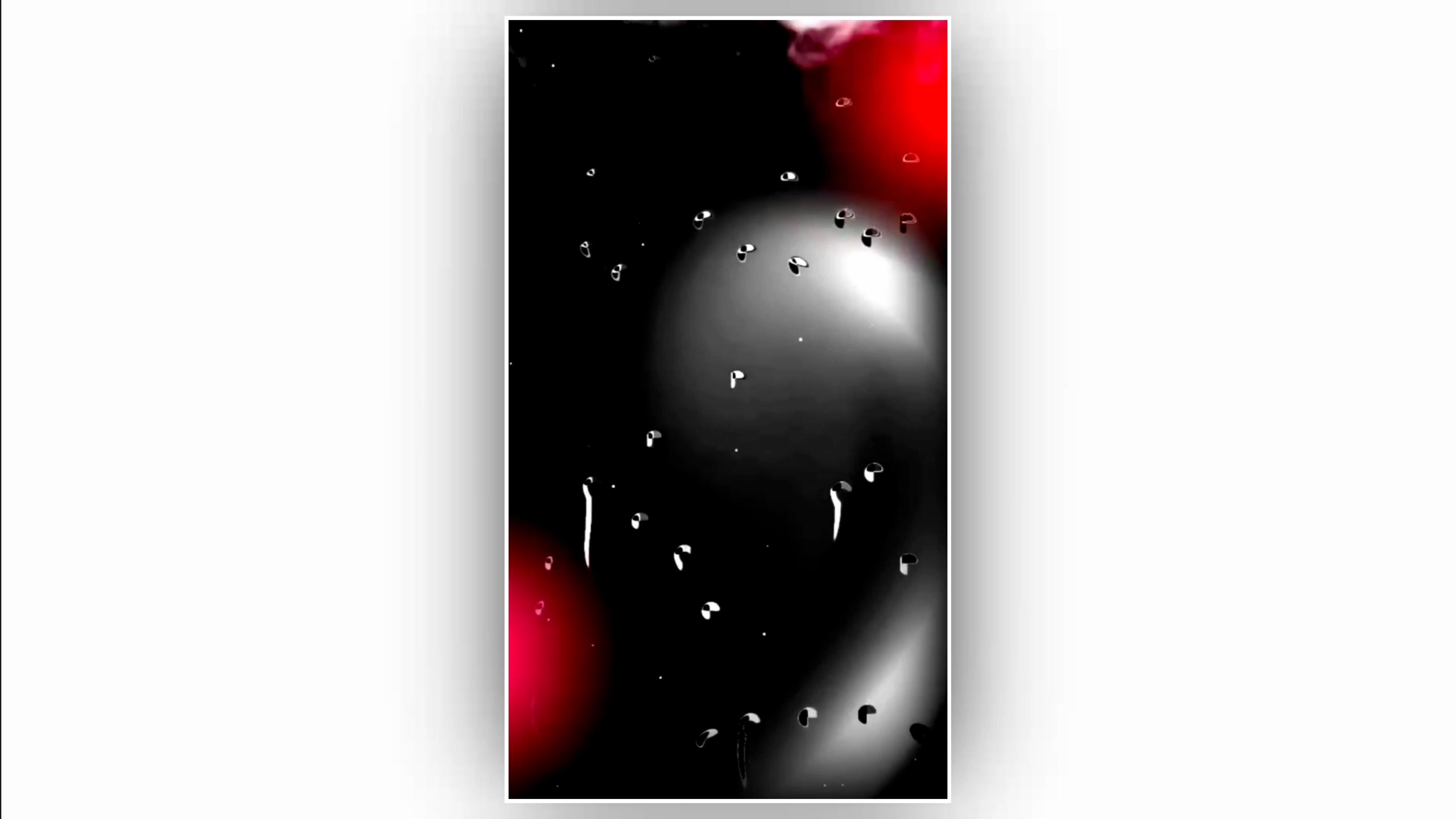Black screen template drop water kinemaster effect