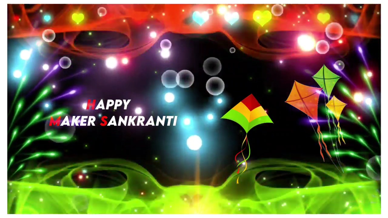 Happy Maker Sankranti Template video black template video kinemaster 2023