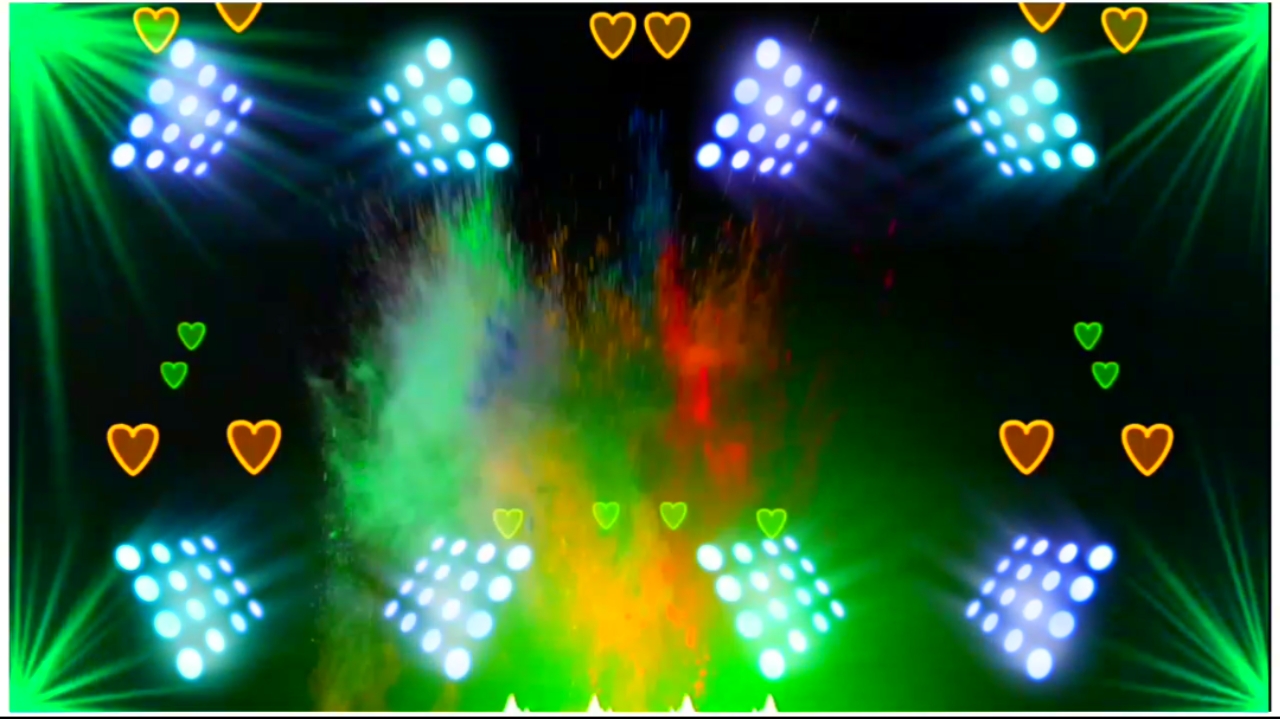 Holi Scpcial Template Video Background full lights effect 2023