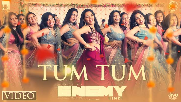 Tum Tum - Lyric Video   Enemy (Tamil)   Vishal Arya   Anand Shankar   Vinod Kumar   Thaman S(1080P 60FPS)