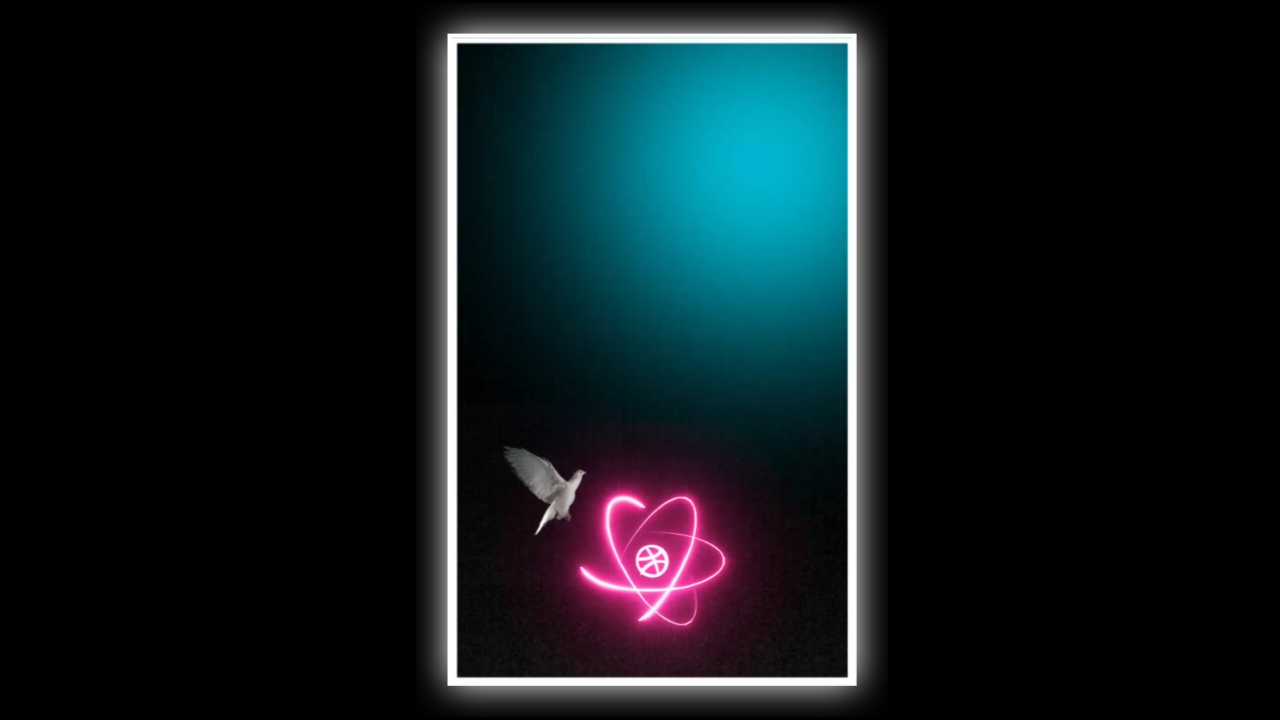 Black Screen Light Effect Avee Player Template Download 2023