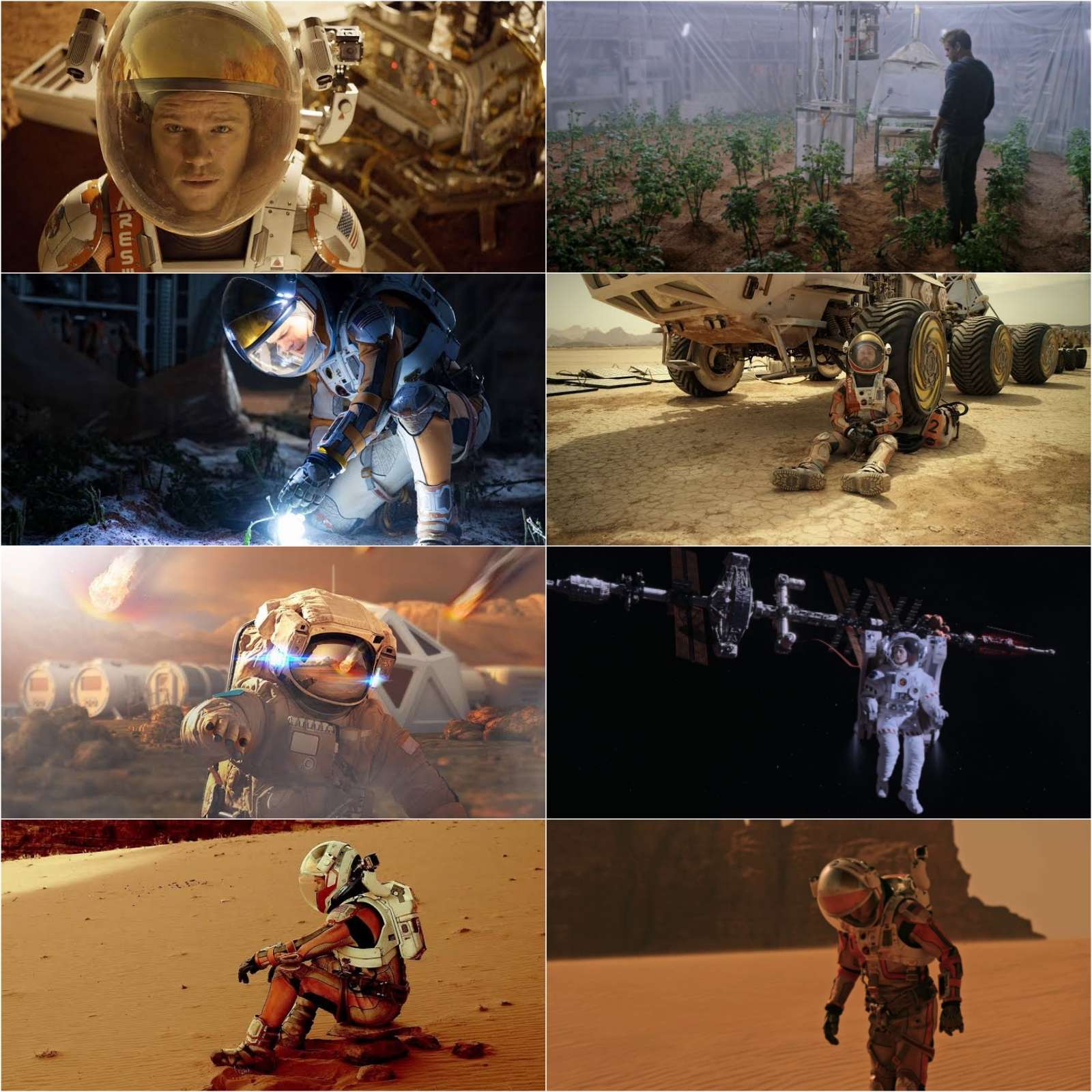 The Martian (2015) Hollywood {Hindi + English} Dual Audio Full Movie Extended Cut Bluray HD ESub screenshot