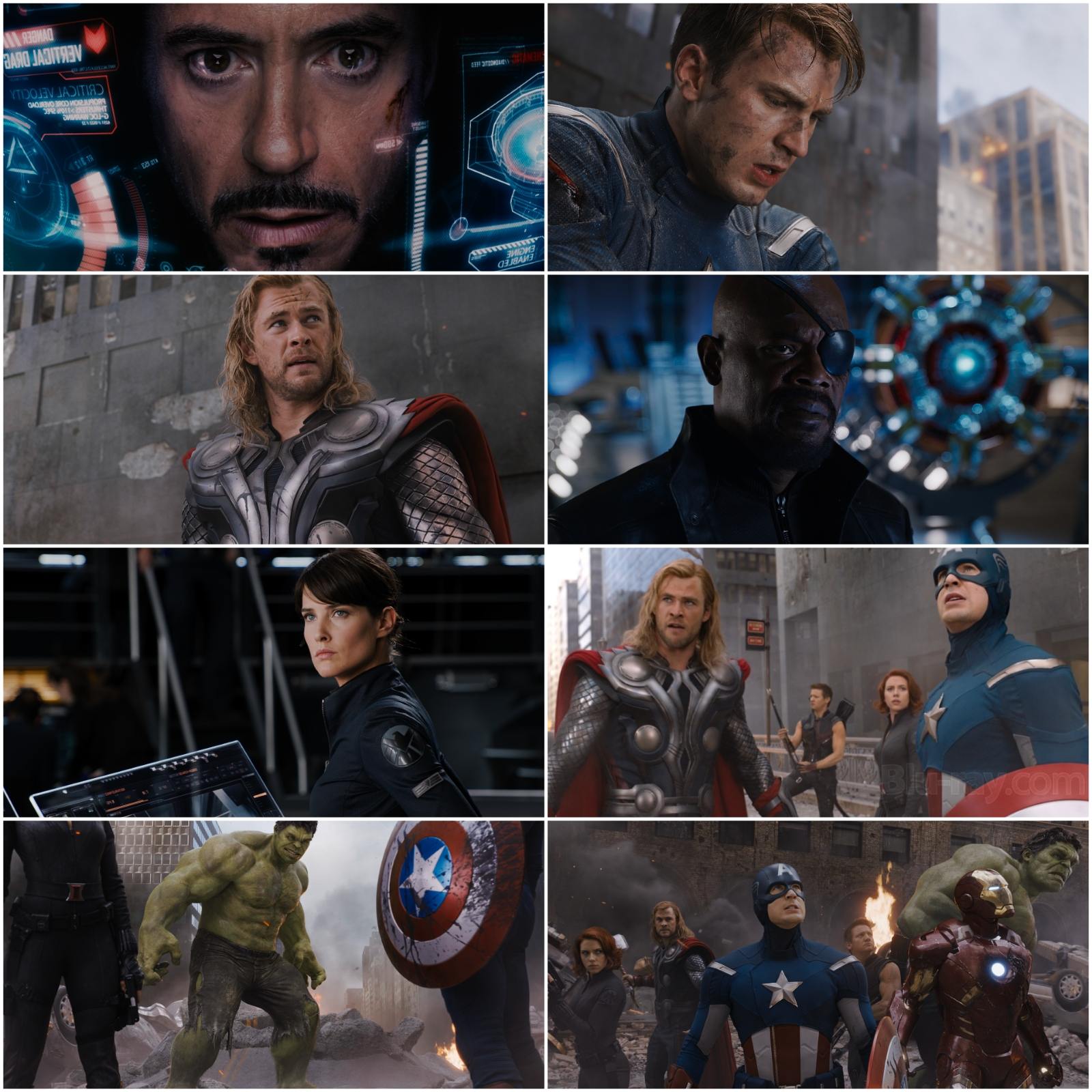 The Avengers (2012) MCU Hindi English BluRay Dual Audio Full Movie HD ESub screenshot