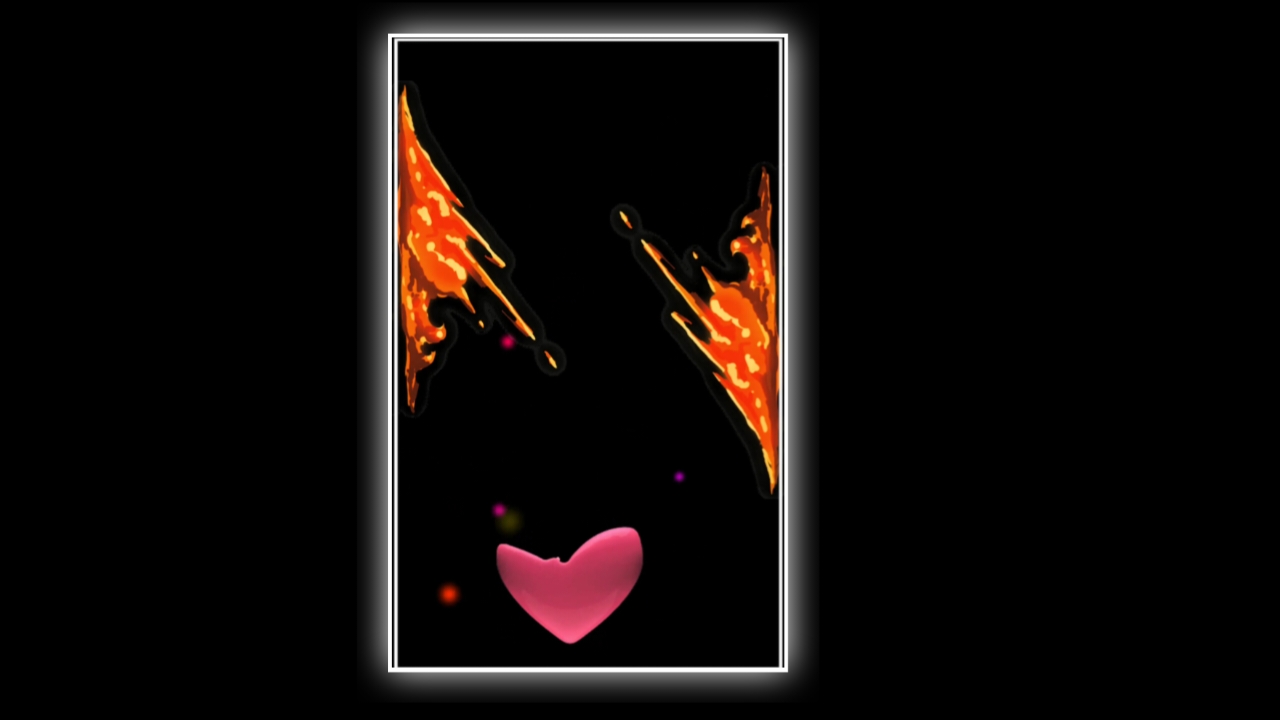 Black Screen fire effect template video Download New 2023